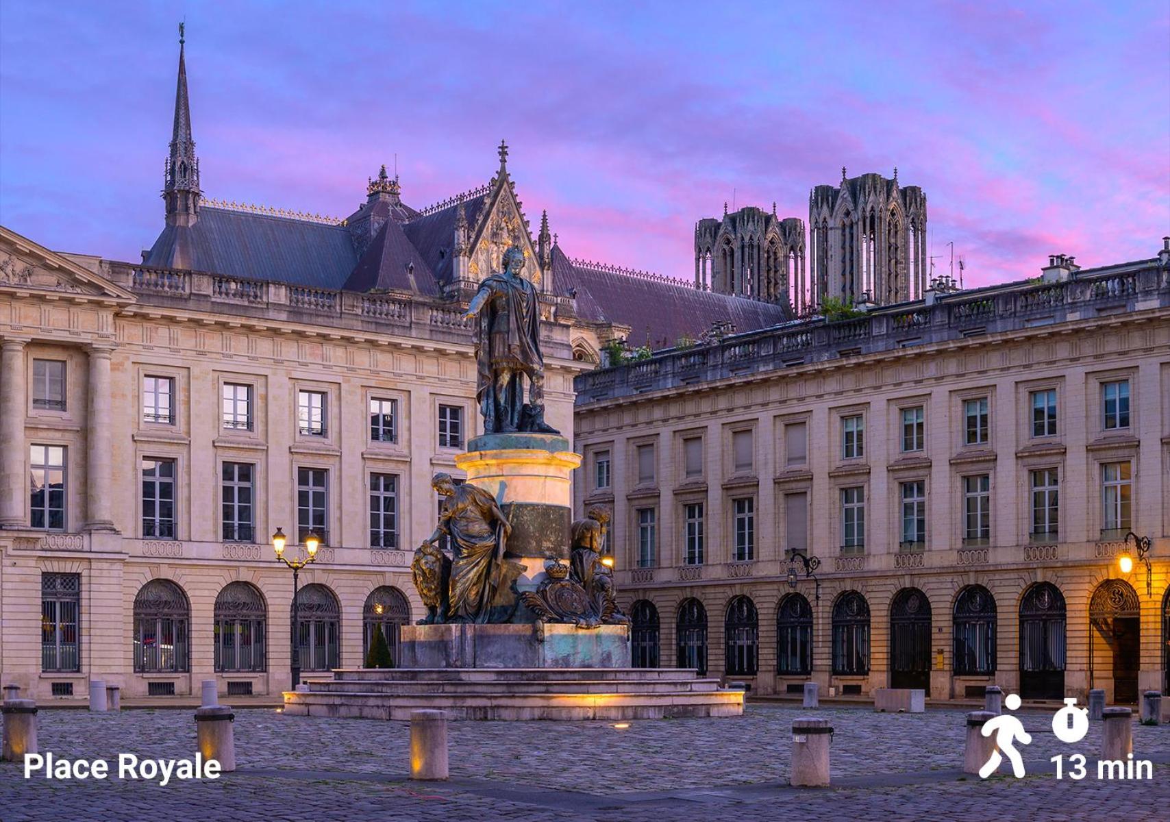 Coeur Des Moissons, Centre Ville Avec Parking Prive Reims Exterior photo